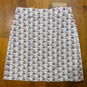 J. Crew skirt. NWT Cute floral pattern